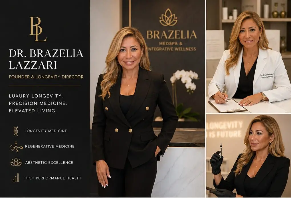 Dr. Brazelia Lazzari founder of Brazelia MedSpa Boca Raton
