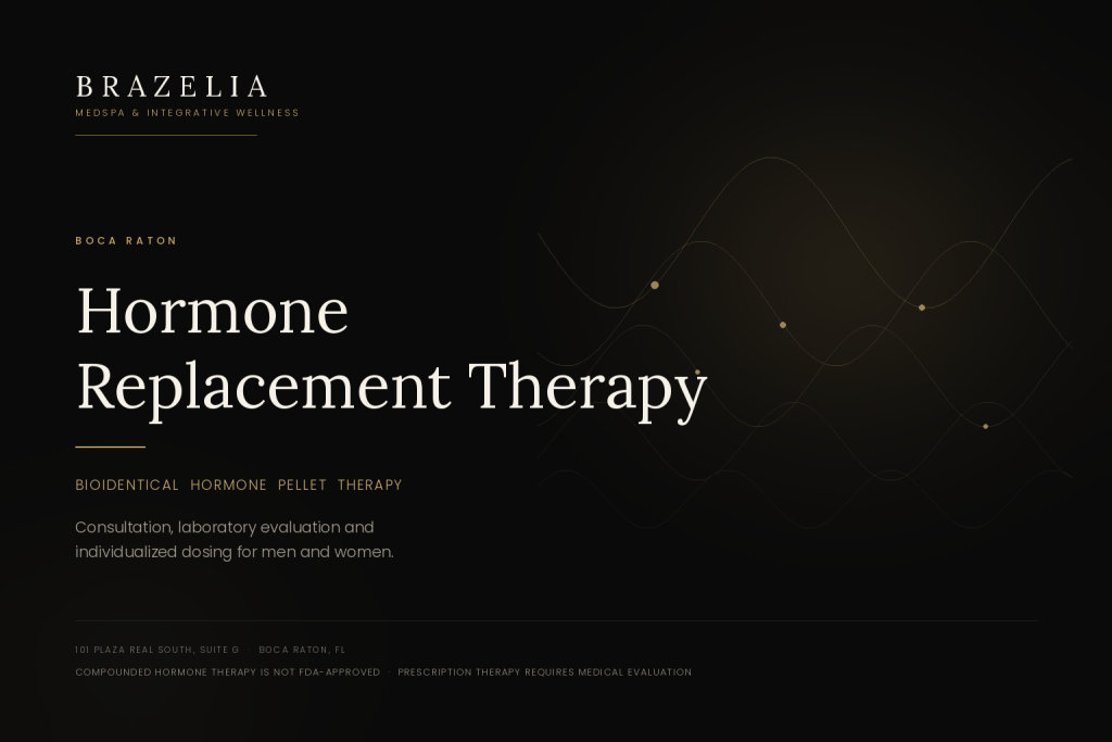 Brazelia MedSpa and Integrative Wellness, Boca Raton - bioidentical hormone pellet therapy for men and women