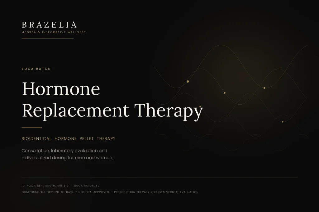 Brazelia MedSpa and Integrative Wellness, Boca Raton - bioidentical hormone pellet therapy for men and women