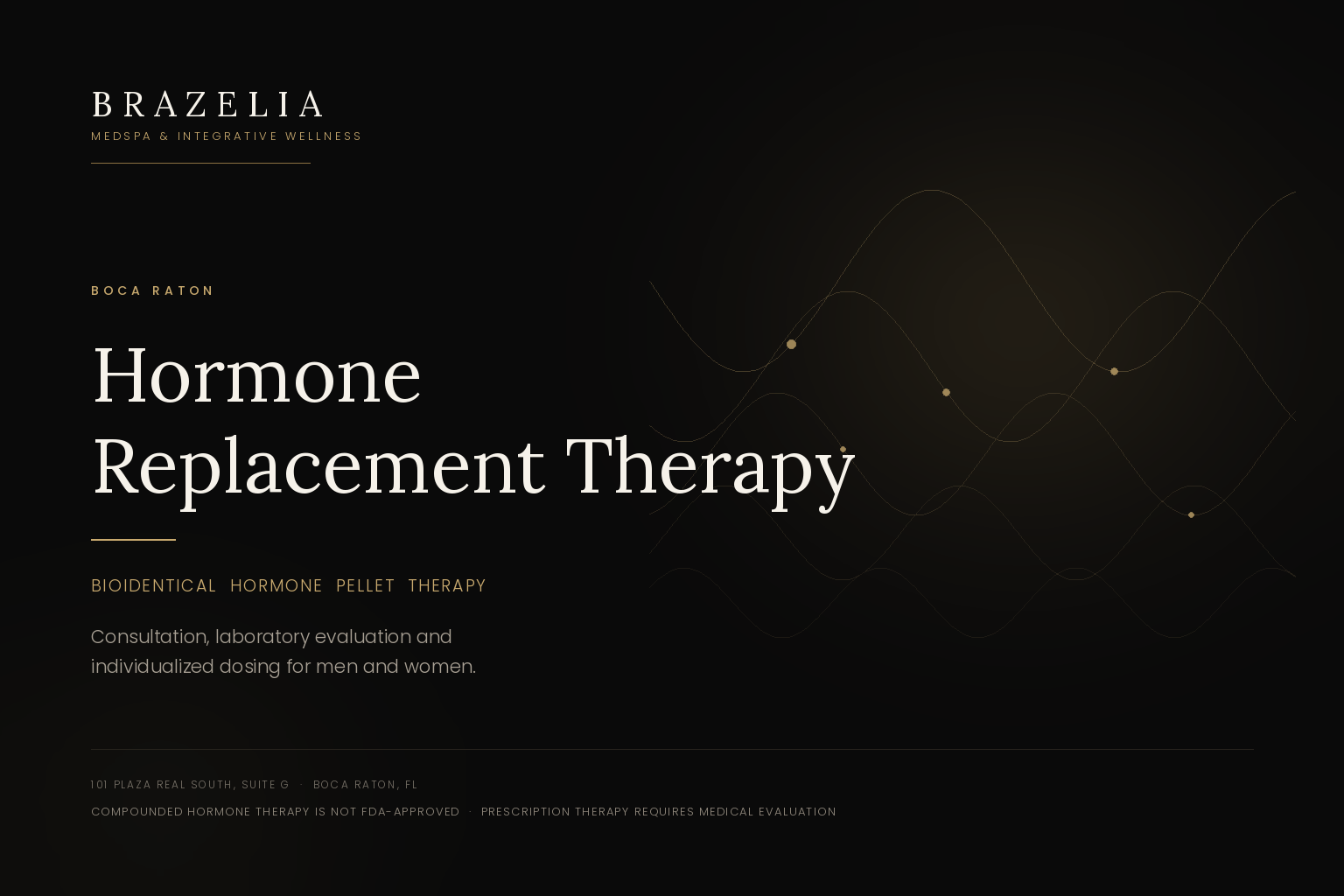 Brazelia MedSpa and Integrative Wellness, Boca Raton - bioidentical hormone pellet therapy for men and women