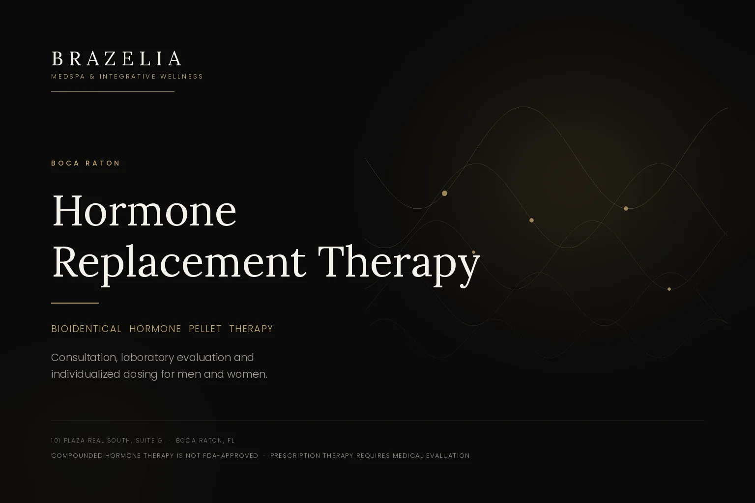 Brazelia MedSpa and Integrative Wellness, Boca Raton - bioidentical hormone pellet therapy for men and women